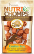 NutriChomps Dog Chews, 2.5-inch Knots, Rawhide-Free Treats, 8 Count, Real Peanut Butter