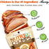 NutriChomps Dog Chews, 6-inch Braids, 4 Count Rawhide-Free Treats, Easy to Digest, Real Peanut Butter Flavor