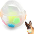 Cramelith The Mellow Dog Calming Ball with Handle, Interactive Football Shape Balls for Dogs Playing, Interactive Pet