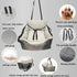 Small Dogs Car Seat Under 25 - Fully Detachable & Washable Ultra Soft Travel Bed with Clip-on & Storage Pockets