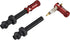 Granite Juicy Nipple Valve Cap with Valve Core Removing Function, Easy to Use Bike Tire Caps, Durable Alloy (Red)