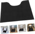 6pcs VOSAREA U-Shaped Toilet Training Pad Washable Bathroom Contour Rug for Potty Training Soft Reusable Toilet Mats