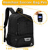 Soccer Bag - Backpack for Football, Volleyball & Basketball with Ball Compartment and Training Package