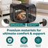 FurHaven Portable Pet Playpen for Dogs & Cats, Foldable Indoor Kitten Playpen with Mesh Sides, Pop Up Travel Dog Pen