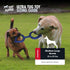 SuperChewy Tough Tug Pull Toy, Strong Natural Rubber for Interactive Tug-of-War for Medium & Large Breeds
