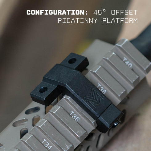Monstrum Scout Light Mount Series, Compatible with Surefire M300/M600 Series/Streamlight Protac Series