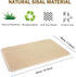 2PCS 16x12 KABASI Rabbit Scratcher Mat, Natural Bunny Chew Toys Scratching Pad for Nails Teeth Care, Small Animal Cage