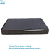 Best Pet Supplies Cute Dog Crate Mat Flat Bed, Waterproof Exterior, Thick Orthopedic Egg Foam Mattress, Brown, 41X29X4