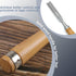 Golf Grip Tape Stripper Remover Tool with Chrome Vanadium Steel and Wooden Handle