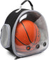 Small Animal Carrier Backpack - Space Capsule Bubble Window Carrier for Lizard & Guinea Pig (Black)