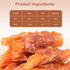 2lb Soft Dog Treats Chicken Sweet Potato Sticks Puppy Easy to Digest Training Snacks Chicken Wrapped Sweet Potato