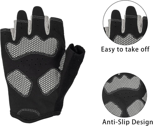 XuoAz Unisex Lightweight Gym Gloves - Breathable Weight Lifting Gloves for Enhanced Grip