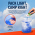 (60 Packets) Firebelly Outfitters Portable Toilet Powder Poo Gel for Camping & Hiking, Urine & Feces Solidifying Gel