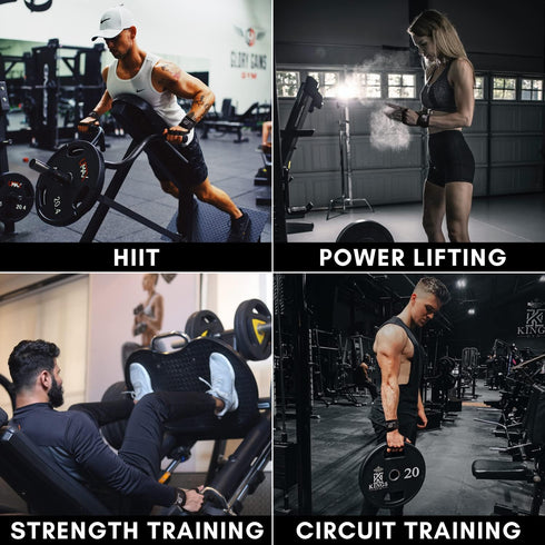 Glaring Way Neoprene Padded Weight Lifting Gloves for Men and Women - Ventilated Workout Gloves for Athletes Gym