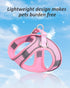 Dog Harness for Small Medium Large Dogs: No Pull, Puppy Harness and Leash Set, Step-in Mesh Harness (Pink, XS)