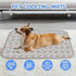 imiBBWQu Summer 27" 22" Cooling Dog Bed Cute Easter Bunny Pet Ventilation Mat Washable Dog Cooling Mat Pad Pet Bed