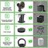 Kids,13'' Sckee Retractable Portable Camping Toilet for Adults & Portable Potty with Lid & Paper Holder, Foldable