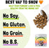 Mushroom Complex Treats for Dogs with Reishi, Shiitake, Turkey Tail Mushrooms for Cognition, Immune Boosting, Digestive