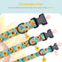 Faygarsle Dog Collar - Cute Light Green Puppy Collars with Sunflower Pattern for Small Medium Large Dogs, Spring Summer