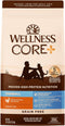 Wellness CORE+ Hairball Grain-Free High Protein Adult Dry Cat Food, Chicken and Chicken Meal Recipe, 4.75 Pound Bag
