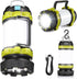 LED Camping Lantern Flashlight Rechargeable, Consciot Portable Torch with 6 Light Modes, 3600mAh Power Bank, IPX4