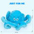 Indestructible Dog Toys for Aggressive Chewers, Octopus Tug of War Stuffed Chew Toys for Large and Small Dogs