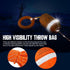 Water Rescue Throw Bag with 50FT Rope, High Visibility Emergency Rescue Rope for Kayaking