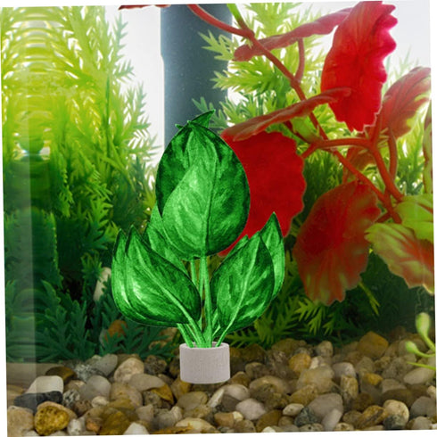 12pcs Aquarium Plant Holder Rings, Fixed Base Holders for Water Plants, Anti-Floating Weights for Fish Tank