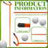 U Shaped Golf Club Holder, Detachable Stainless Steel Stand, Soft Rubber Covered