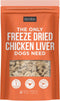 Natural Rapport Chicken Liver Dog Treats, Grain-Free Chicken Bites, 8 oz, The Only Freeze Dried Chicken Liver Dogs Need
