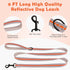 Martingale Collar for Dogs, Soft Neoprene Padded Reflective Collar and Leash Set, Safety Buckle Nylon for Puppy
