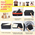 2 60 lbs/2 PetsHome Dog Car Seat for Medium Large Dogs, Detachable Washable Pet Booster Seat with Memory Foam Cushion