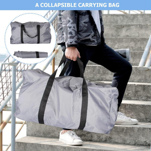 Inflatable Kayak Carry Boat Bag, Foldable Travel Handbag with Large Capacity for Fishing and Camping