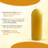 (3.5" 1.25") 12 BeeTheLight Beeswax Lantern Candles x - Smokeless Unscented Candle - Hours Burn Time Each - Natural