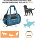 19" 10" 13" JESPET Soft-Sided Kennel Pet Carrier for Small Dogs, Cats, Puppy, Airline Approved Cat Carriers Dog Carrier