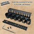 Gotical Quick Detach Saddle Side Carrier Kit, 12 Gauge 6 Round Shell Holder for Mossberg 500/590