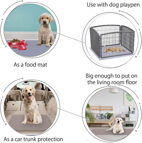 Dog Grass Large Potty Patch, Artificial Dog Grass Bathroom Turf for Pet Training, Washable Puppy Pee Pad, Perfect