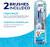 Naturel Promise Fresh Dental Toothbrush and Toothpaste Kit for Dogs - Teeth Cleaning Kit for Plaque & Tartar Removal