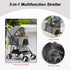 3-in-1 BestPet Pet Stroller Premium Multifunction Dog Cat Jogger Stroller for Medium Small Dogs Cats with Folding