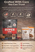 Hoiyen Packed 32 oz 2 (Pack 1) Zoe Super Bars Beef Recipe Dog Treats - Protein Snacks with Berries and Flax Grain