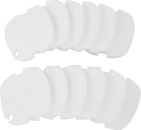 LTWHOME Replacement Polishing Filter Pads for Marineland C-160 & C-220 Canister Filter (Pack of 12)