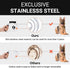 Happy & Polly Retractable Dog Leash - 16.4ft with Flashlight, Bungee Heavy Duty Tangle Free for Medium Large Dogs