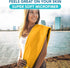 Backpacking, Youphoria Microfiber Travel Towel Fast Drying Lightweight - Quick Dry Towel for Camping, Beach, Hiking