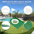 KINGTOP Golf Putting Mirror, Alignment Training Aids for Consistency & Accuracy, Indoor/Outdoor Practice