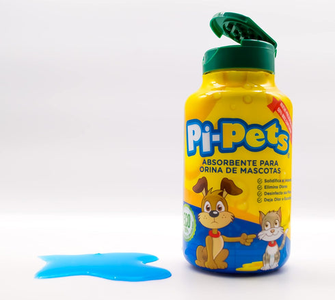 PI-Pets Urine Super Absorbent Solidifier & Deodorizer Powder, Portable Toilet Clean Waste Chemicals, Eco Friendly