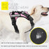 Demigreat Service Dog Harness, Reflective Vest with 5 PCS Patches, Adjustable Soft Oxford Harness for Easy Control