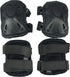 Tactical Combat Knee & Elbow Protective Pads Set for Outdoor CS Paintball Game, Cycling Safety Skateboarding Gear