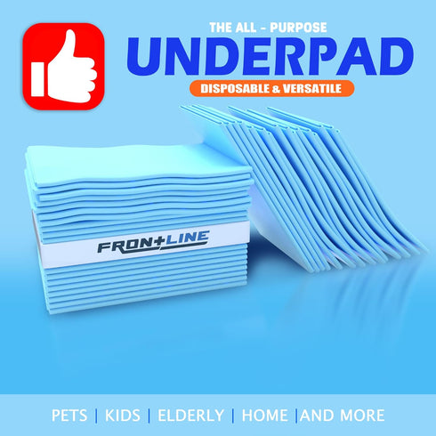 22" 22" 80 Pack, Puppy Pee Pads x Ultra Absorbent Leakproof Potty Pads for Puppies, Small Dogs, and Cats, Heavy-Duty