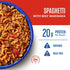 Mountain House Classic Spaghetti with Meat Sauce | Freeze Dried Backpacking & Camping Food | 2 Servings