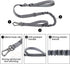 EXCELLENT ELITE SPANKER Tactical Dog Leash Heavy Duty 5-6FT Adjustable No Pull Bungee Leash with 2 Padded Control